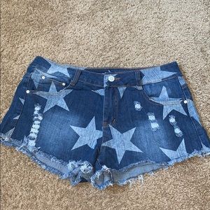 Jean shorts